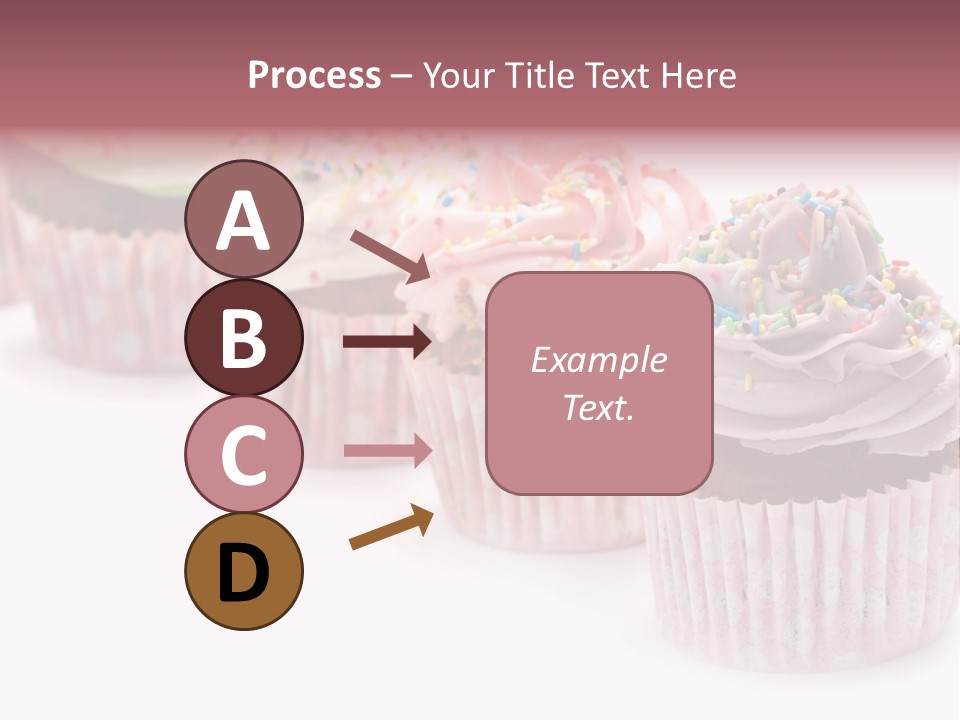 Iced Pastry Lavender PowerPoint Template