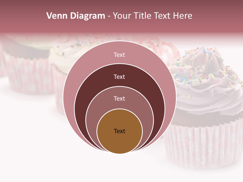 Iced Pastry Lavender PowerPoint Template