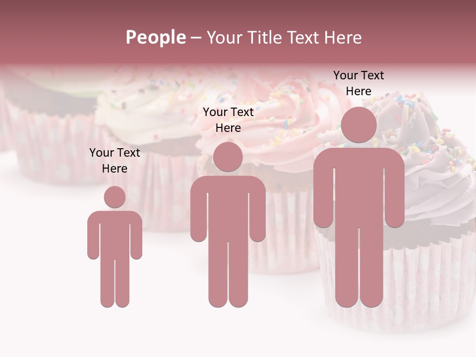 Iced Pastry Lavender PowerPoint Template