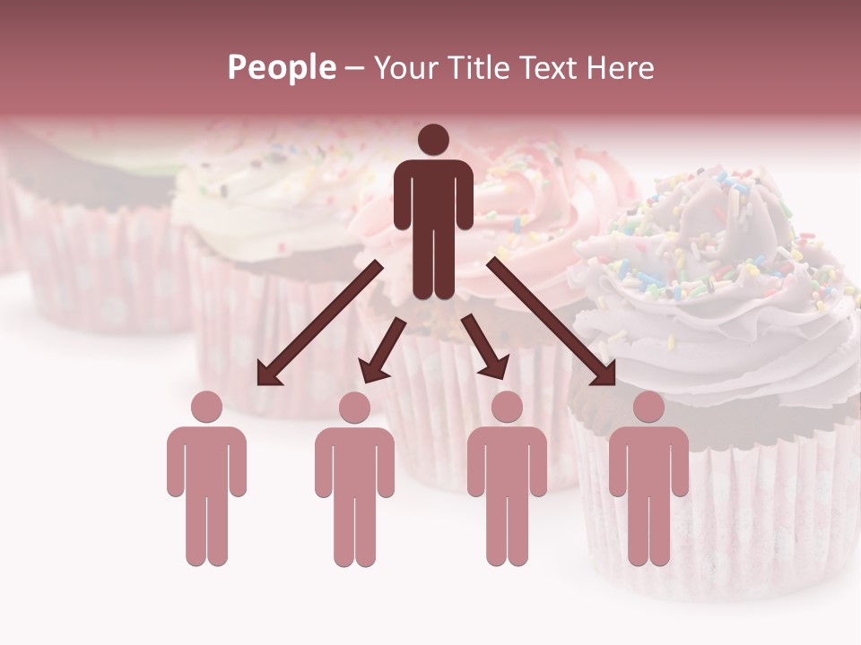 Iced Pastry Lavender PowerPoint Template