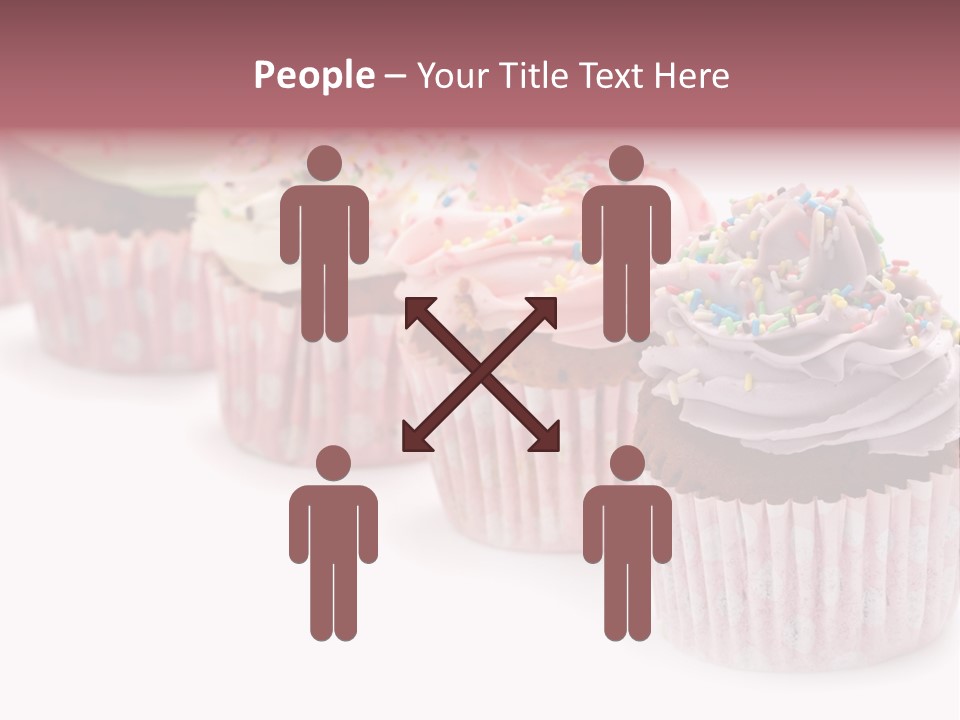 Iced Pastry Lavender PowerPoint Template