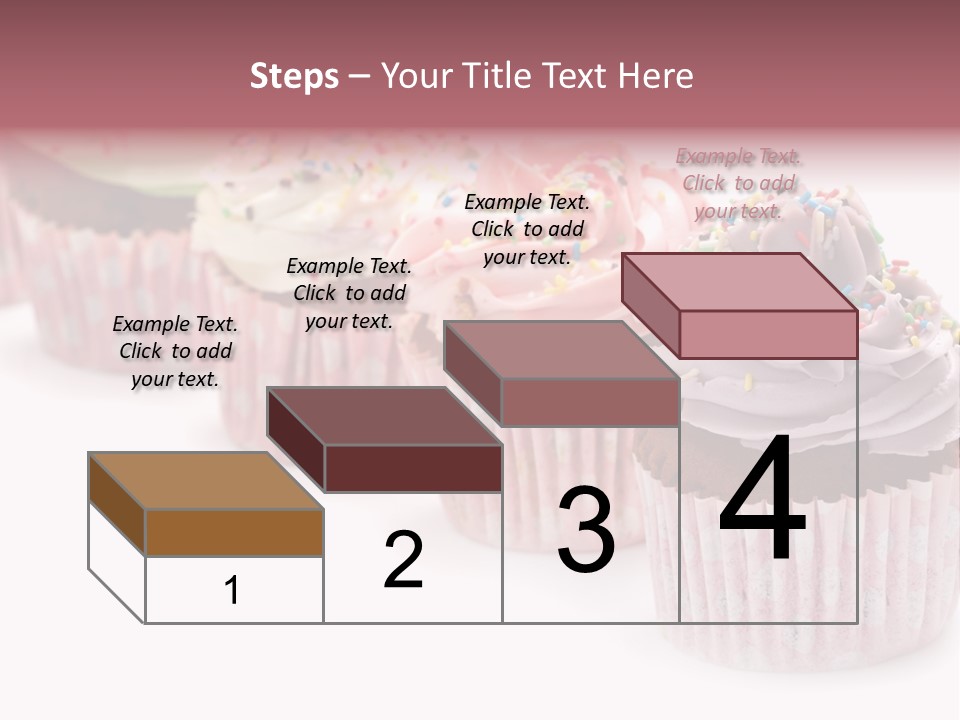 Iced Pastry Lavender PowerPoint Template