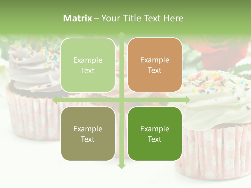 Flower Icing Baking PowerPoint Template