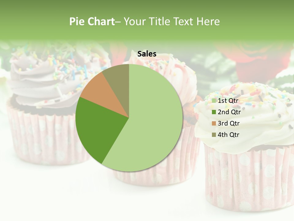 Flower Icing Baking PowerPoint Template