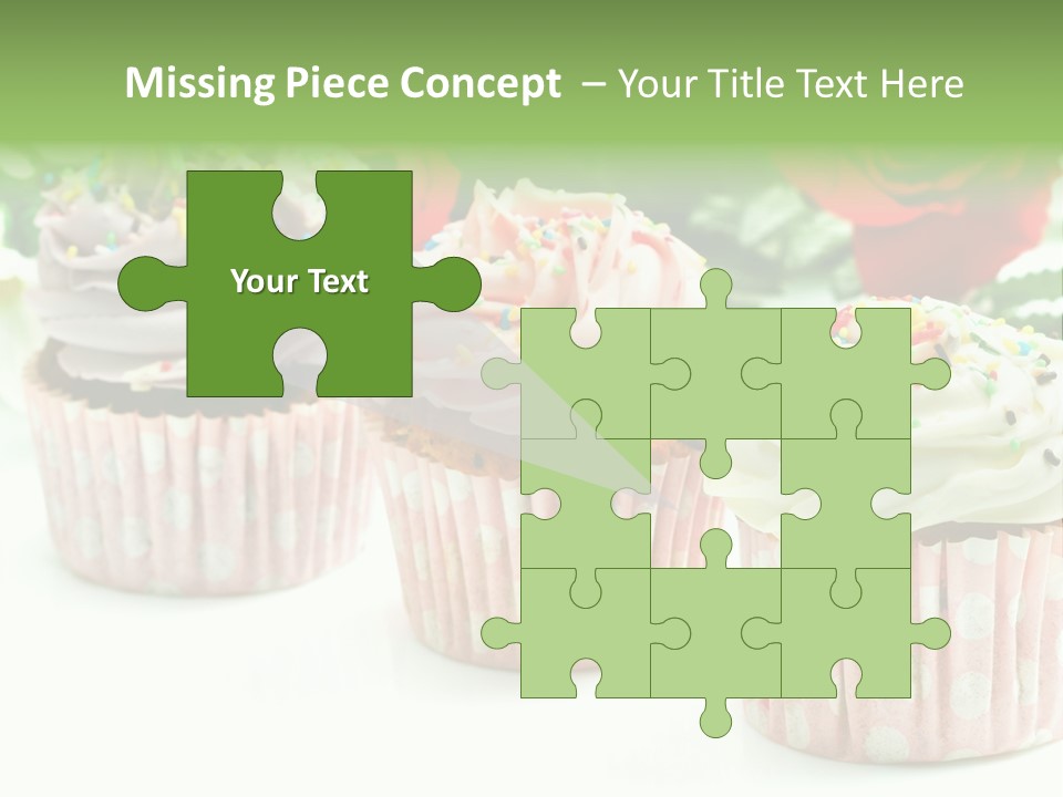 Flower Icing Baking PowerPoint Template