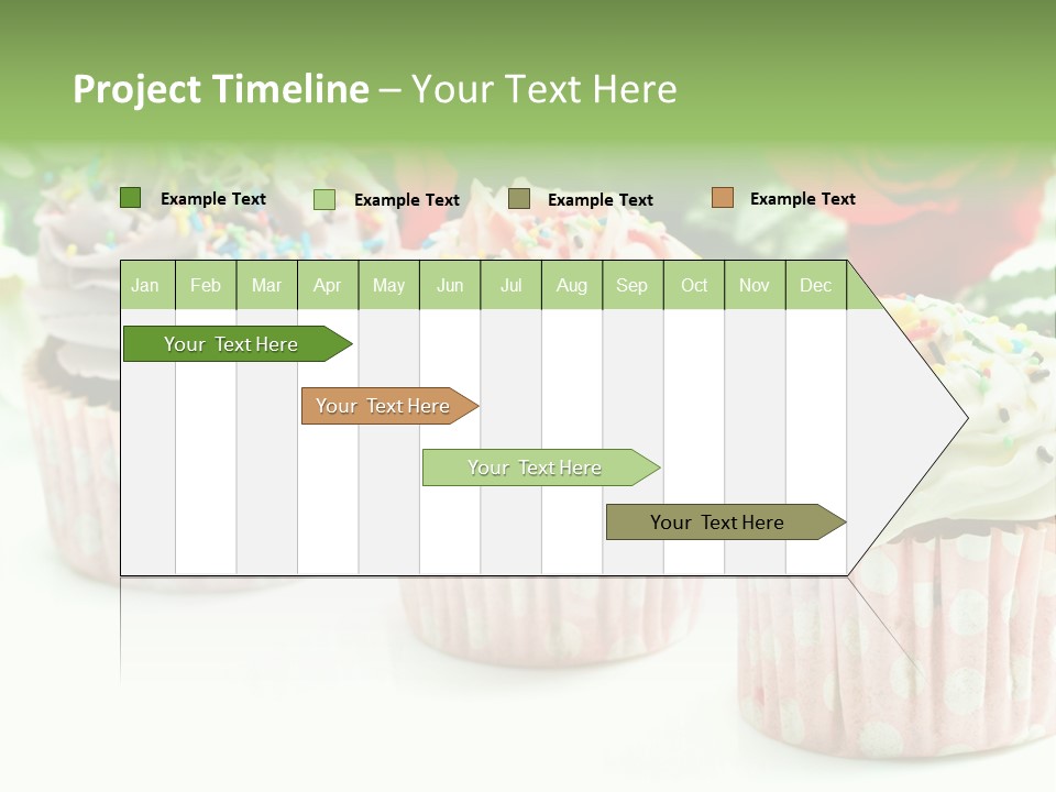 Flower Icing Baking PowerPoint Template