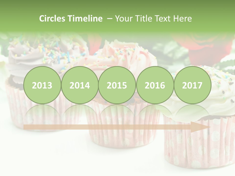Flower Icing Baking PowerPoint Template