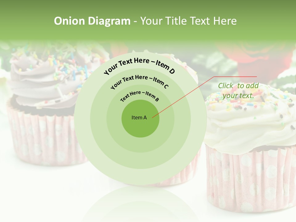 Flower Icing Baking PowerPoint Template