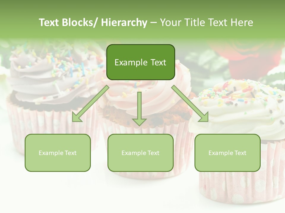 Flower Icing Baking PowerPoint Template