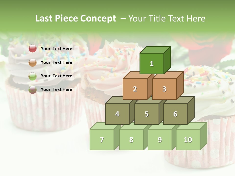 Flower Icing Baking PowerPoint Template