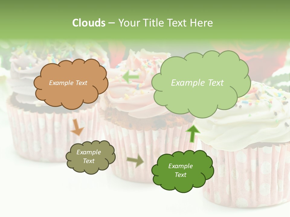 Flower Icing Baking PowerPoint Template