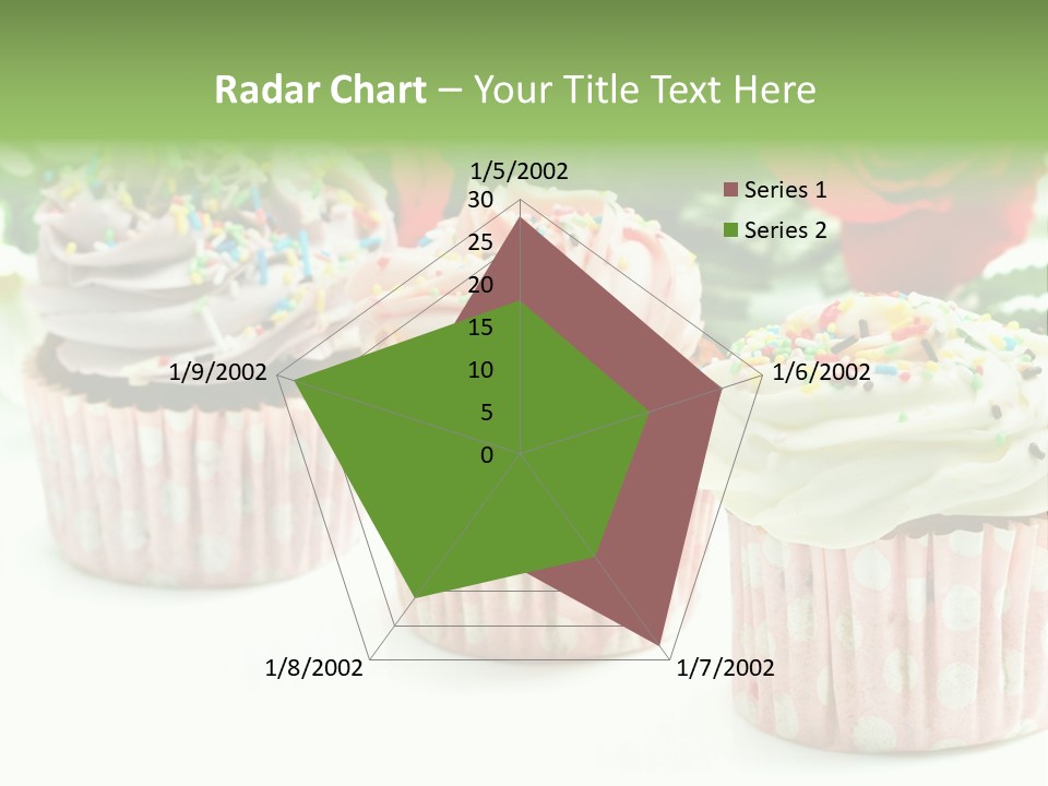 Flower Icing Baking PowerPoint Template