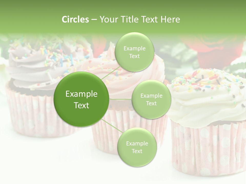 Flower Icing Baking PowerPoint Template