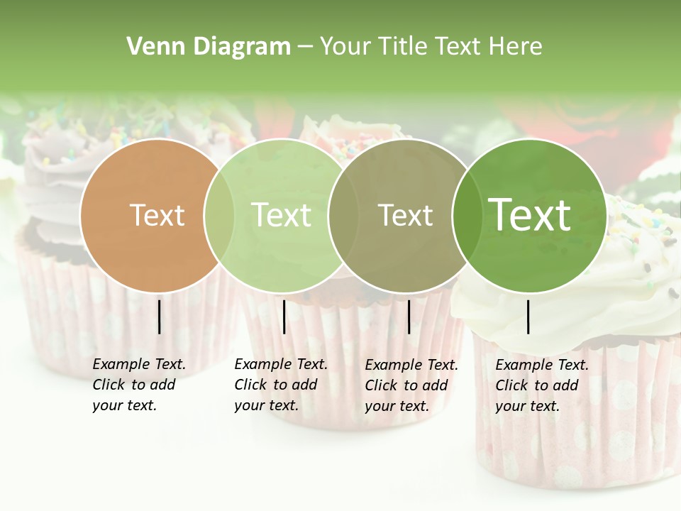Flower Icing Baking PowerPoint Template