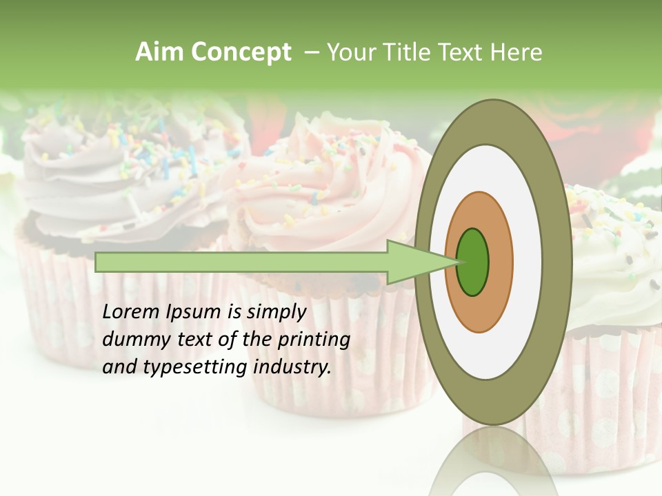 Flower Icing Baking PowerPoint Template