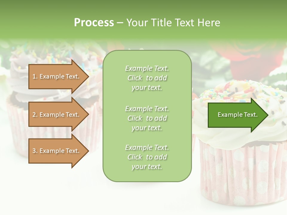 Flower Icing Baking PowerPoint Template