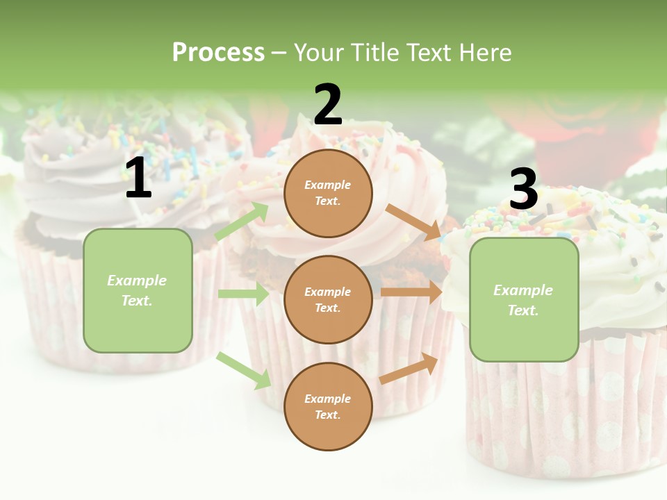 Flower Icing Baking PowerPoint Template