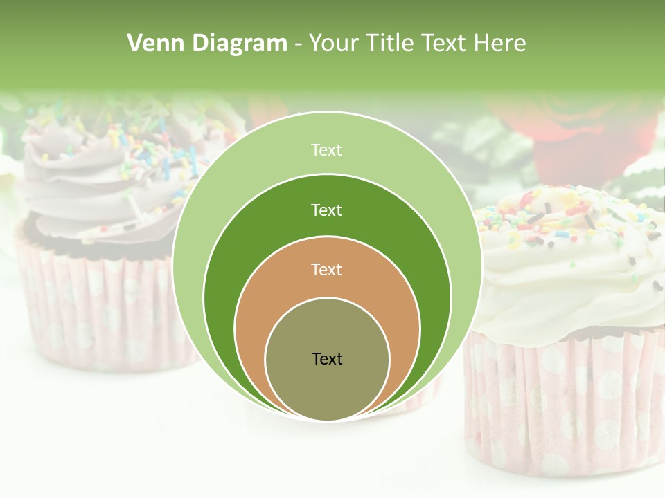 Flower Icing Baking PowerPoint Template