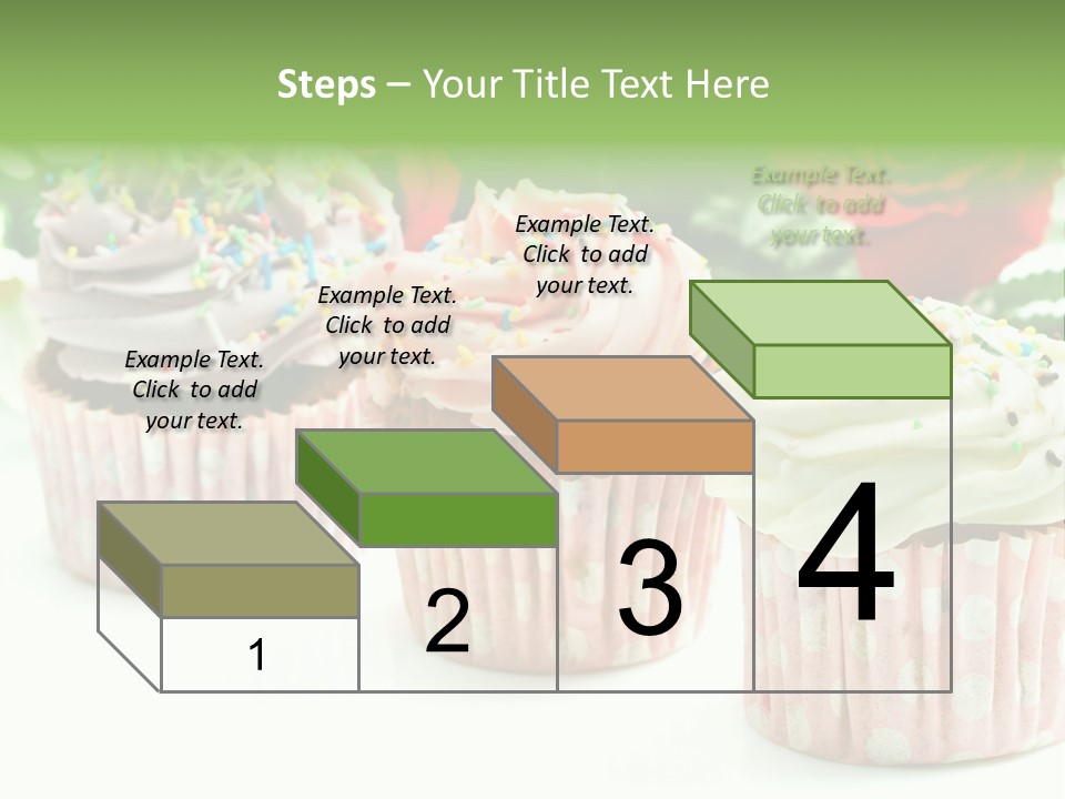 Flower Icing Baking PowerPoint Template