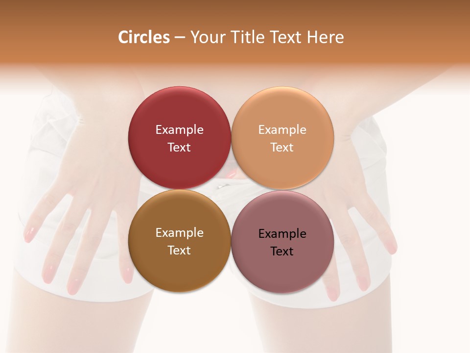 Dieting Clothing Emaciated PowerPoint Template