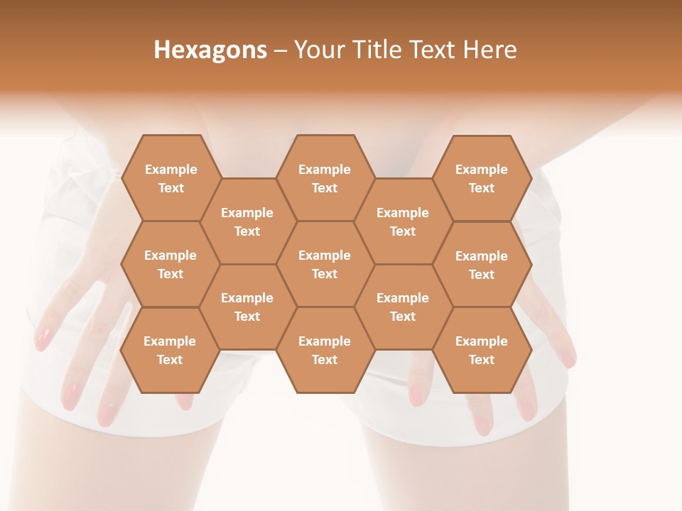 Dieting Clothing Emaciated PowerPoint Template