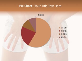 Dieting Clothing Emaciated PowerPoint Template