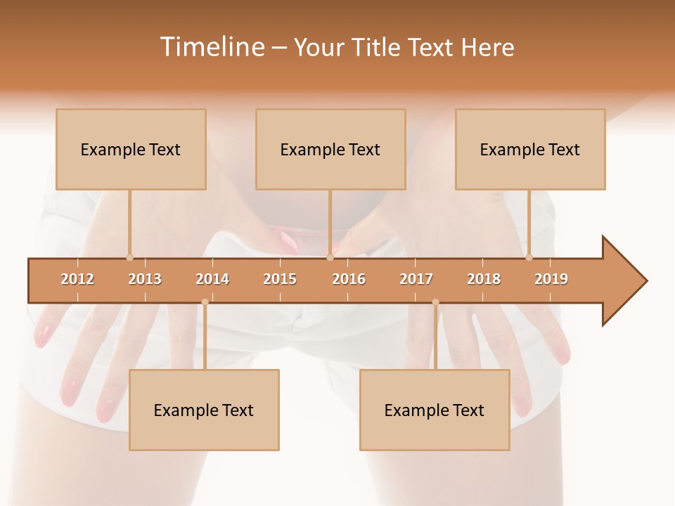Dieting Clothing Emaciated PowerPoint Template
