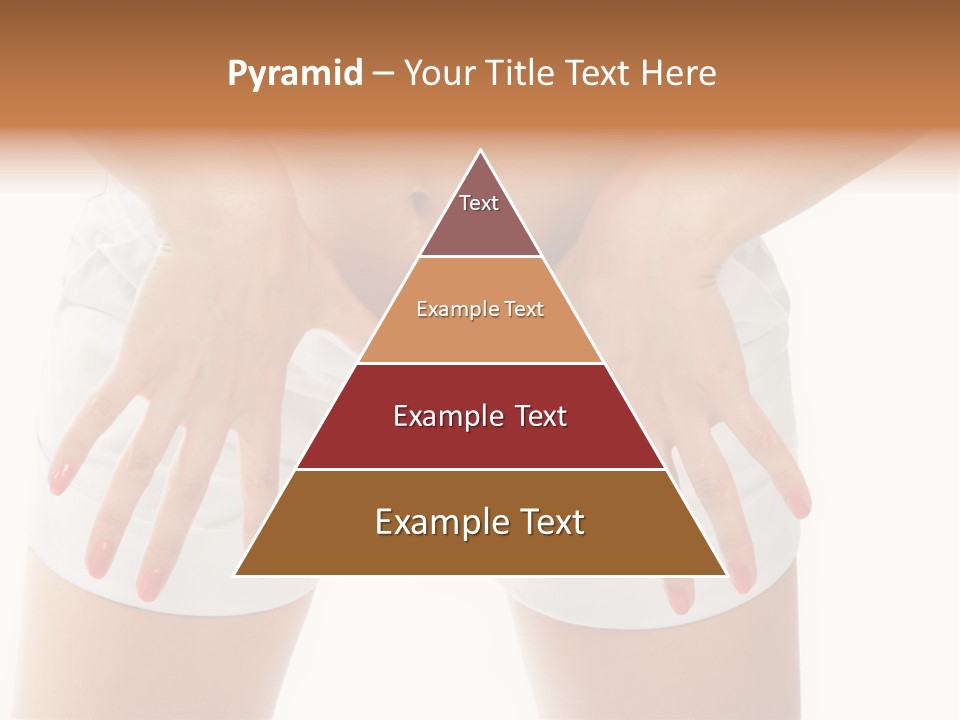 Dieting Clothing Emaciated PowerPoint Template