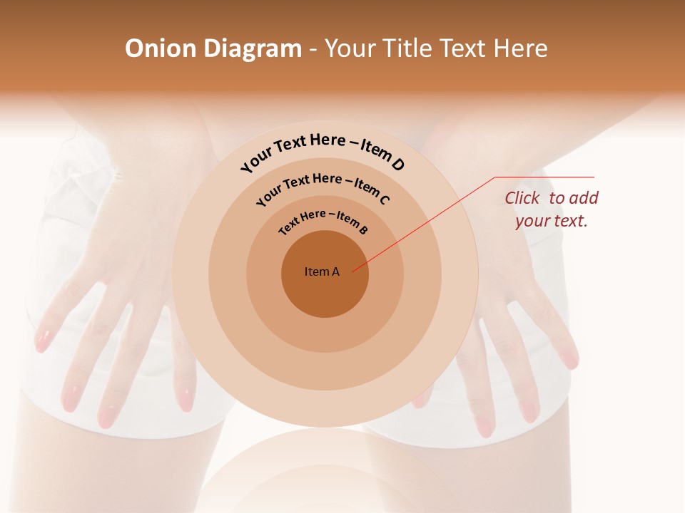 Dieting Clothing Emaciated PowerPoint Template