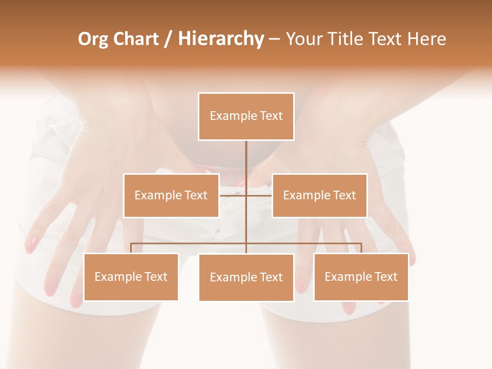 Dieting Clothing Emaciated PowerPoint Template