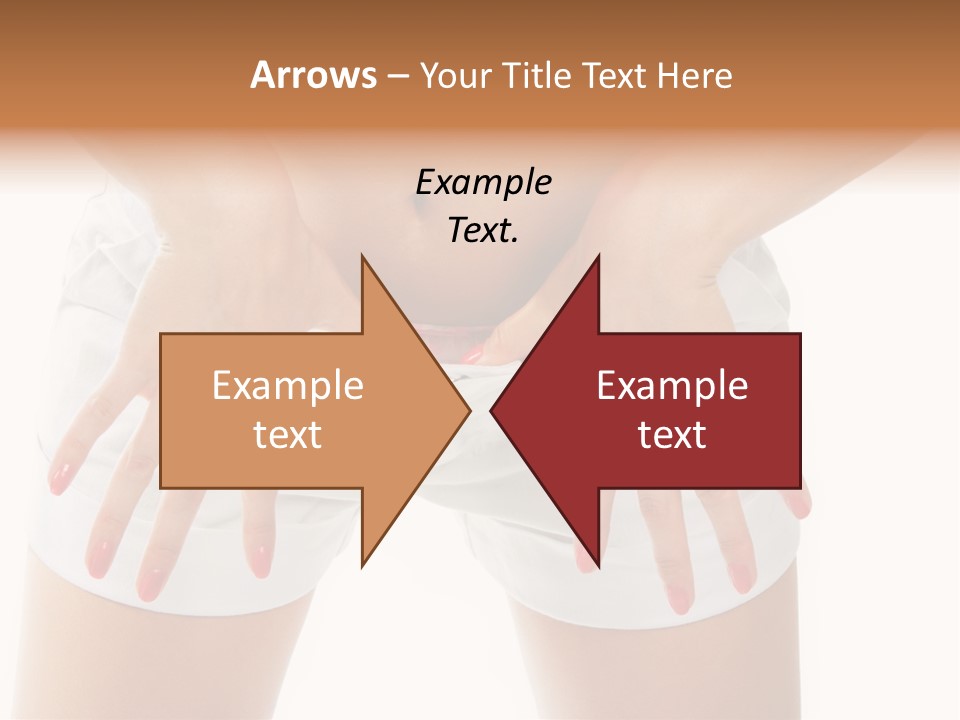 Dieting Clothing Emaciated PowerPoint Template