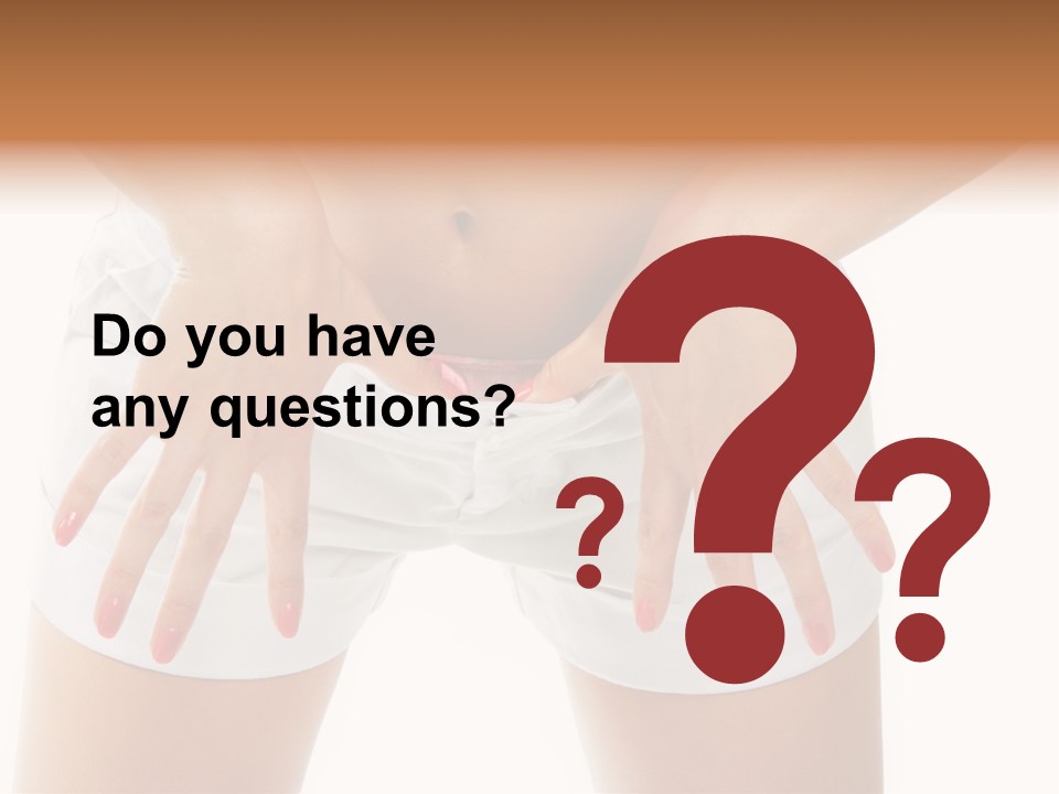 Dieting Clothing Emaciated PowerPoint Template