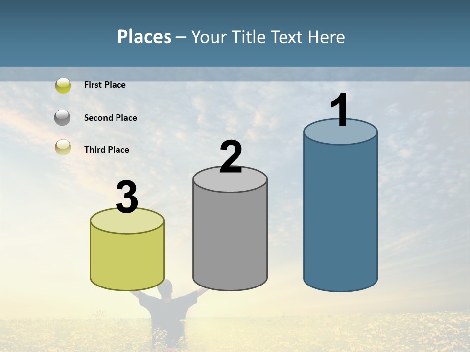 Field Fun Male PowerPoint Template