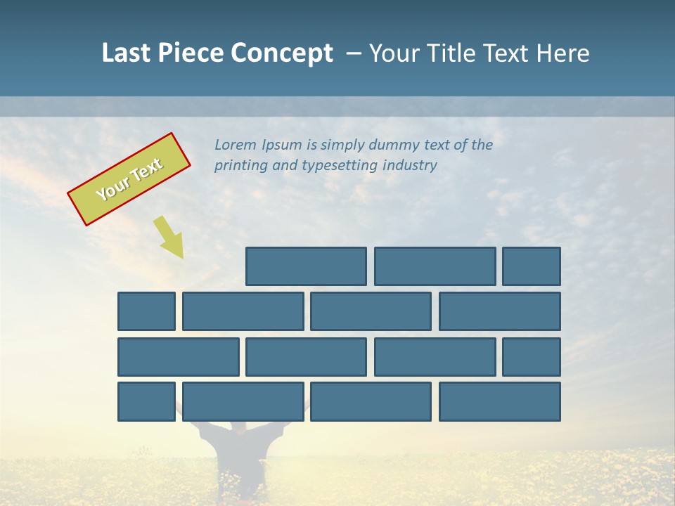Field Fun Male PowerPoint Template