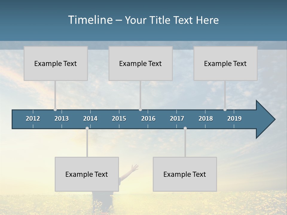 Field Fun Male PowerPoint Template