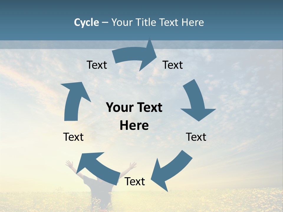 Field Fun Male PowerPoint Template