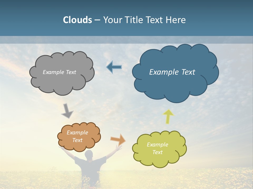 Field Fun Male PowerPoint Template