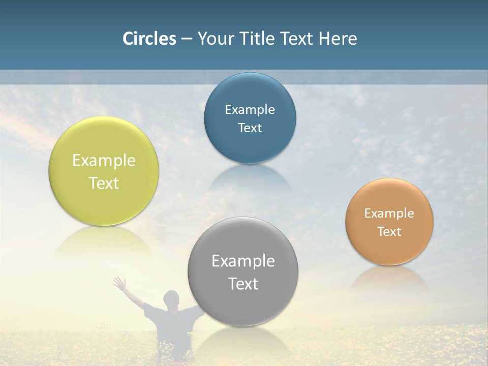 Field Fun Male PowerPoint Template