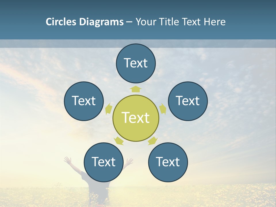 Field Fun Male PowerPoint Template