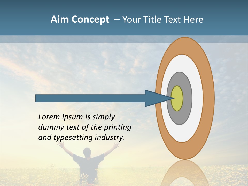 Field Fun Male PowerPoint Template