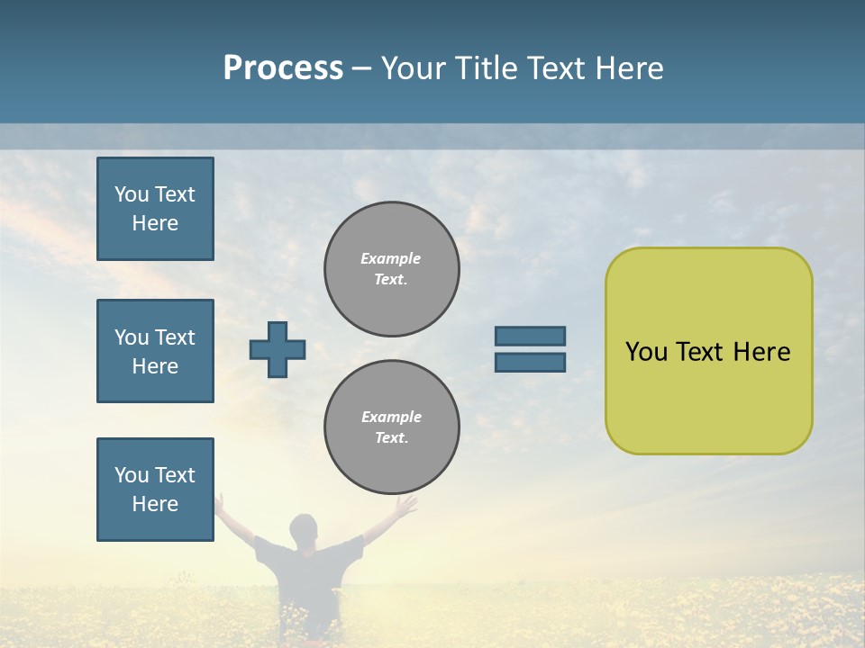 Field Fun Male PowerPoint Template