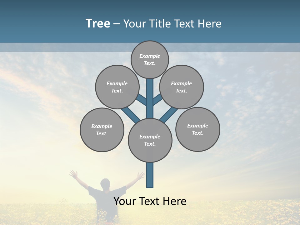 Field Fun Male PowerPoint Template