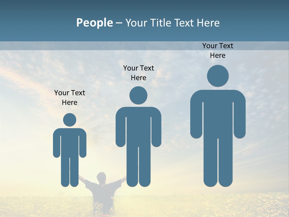 Field Fun Male PowerPoint Template