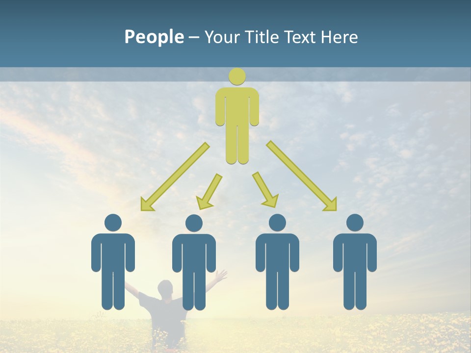 Field Fun Male PowerPoint Template