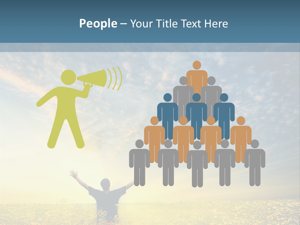 Field Fun Male PowerPoint Template