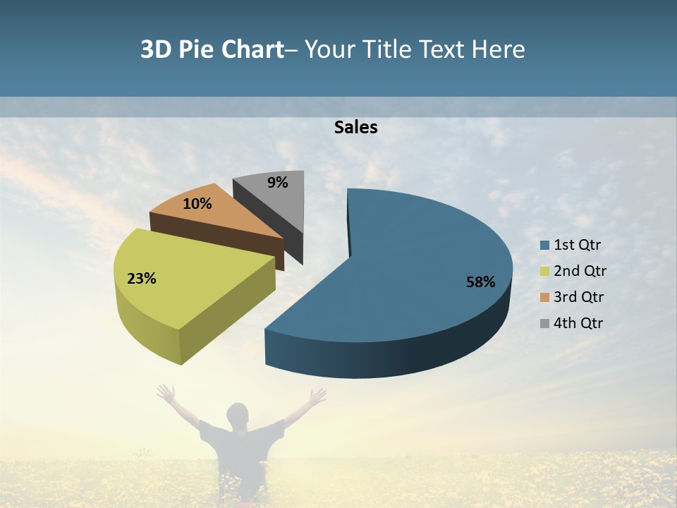 Field Fun Male PowerPoint Template