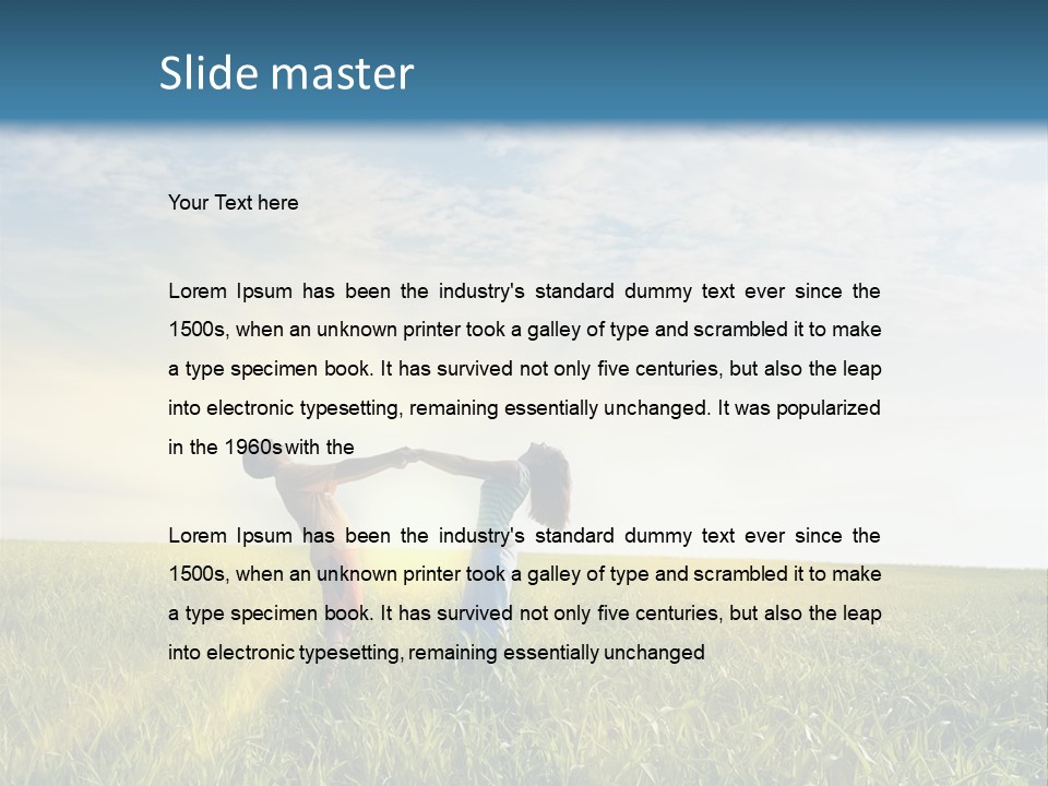 Female Relationship Pleasure PowerPoint Template