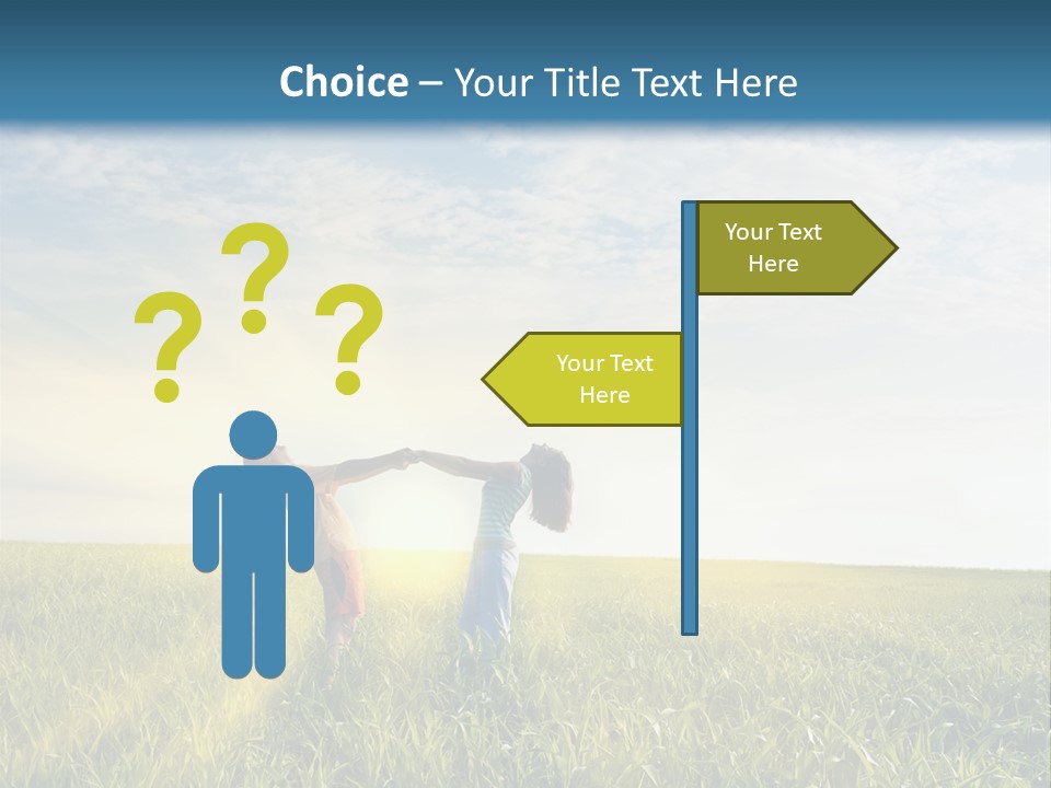 Female Relationship Pleasure PowerPoint Template