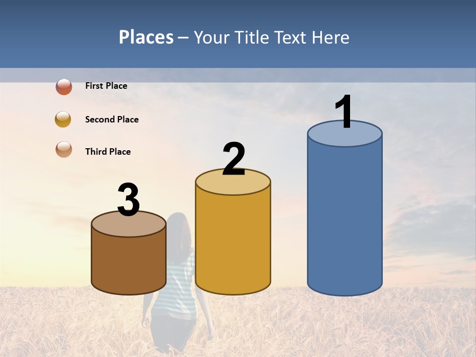 Blue Dawn Fun PowerPoint Template