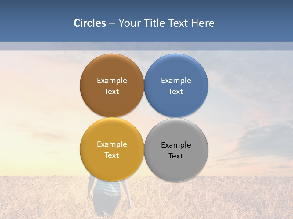 Blue Dawn Fun PowerPoint Template